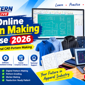 Best Online Pattern Making Course 2026 | Professional CAD Pattern