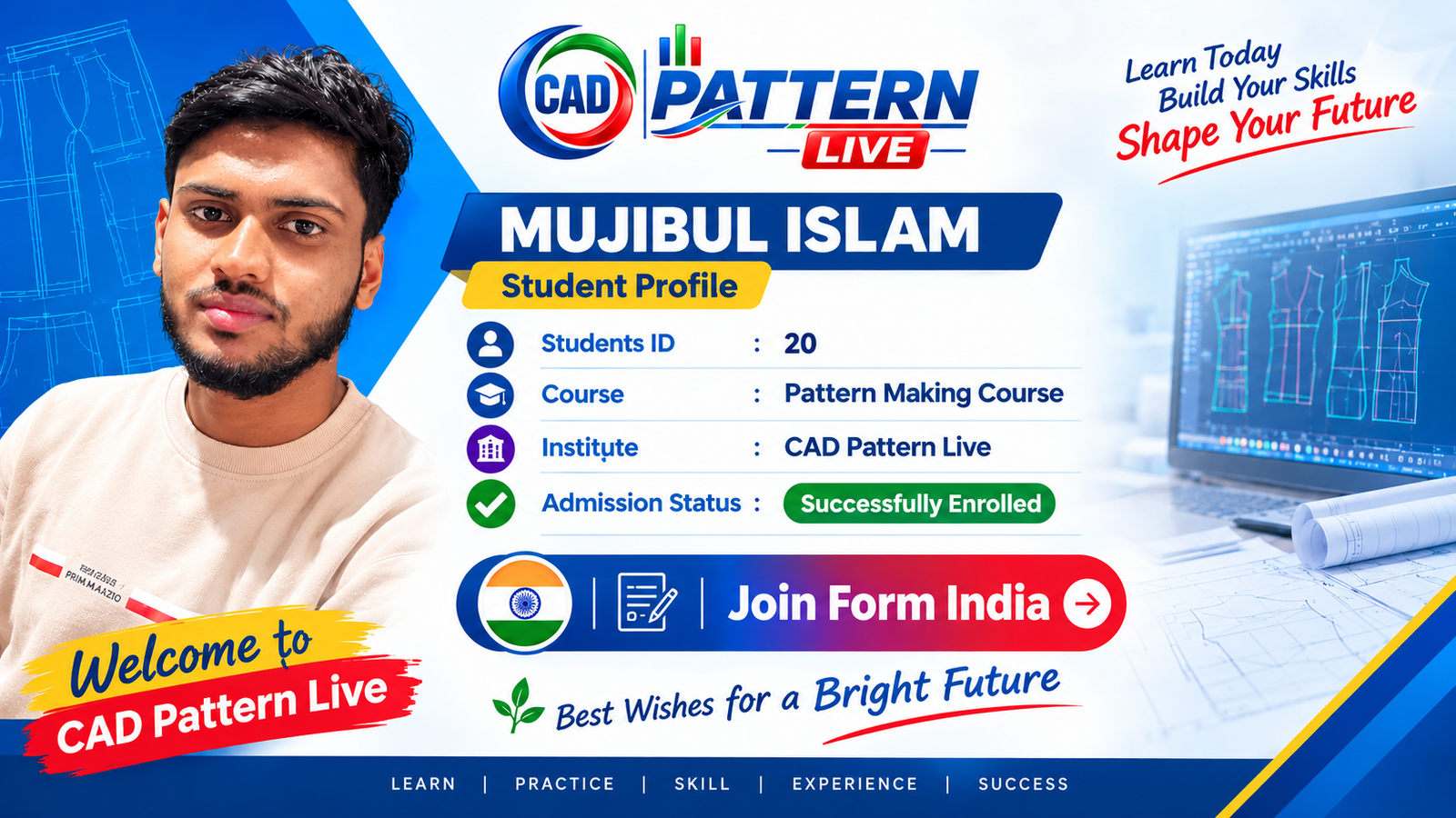Mujibul Islam – Future CAD Pattern Maker