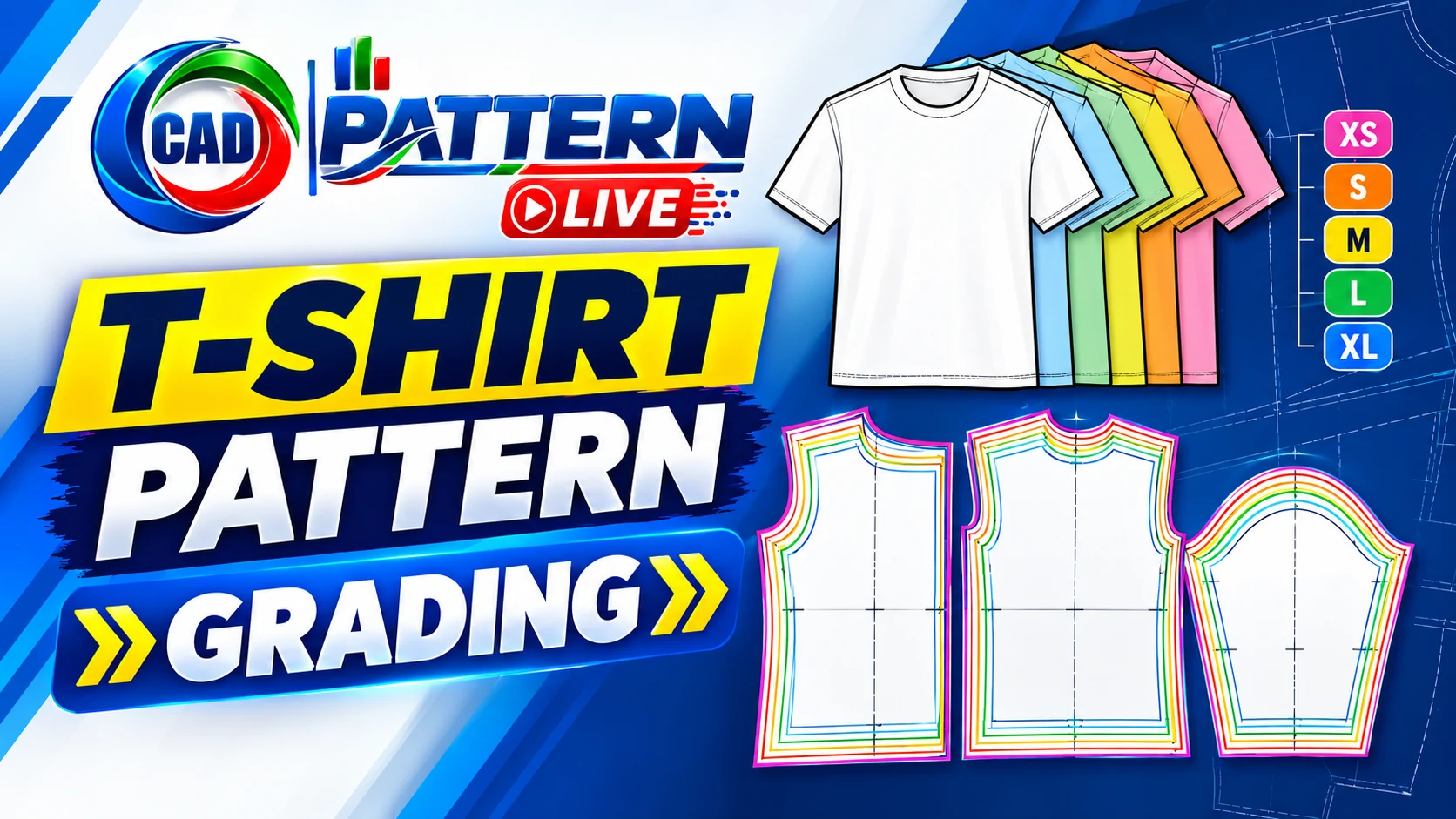 T-Shirt Pattern Making Course 2026 | CAD Pattern Making with Gerber